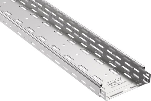 Лоток перфорированный IEK ESCA 100х50х3000 сталь 0,55мм картинка